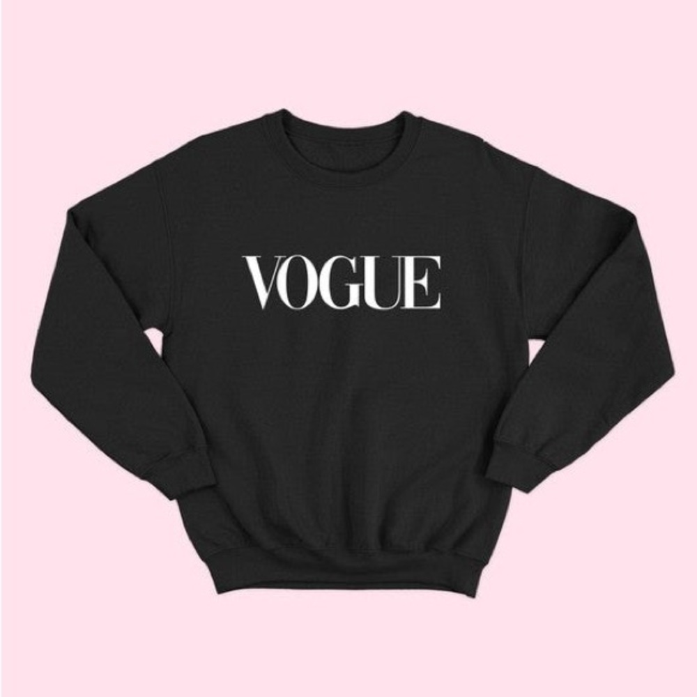 Black Vogue Sweatshirt